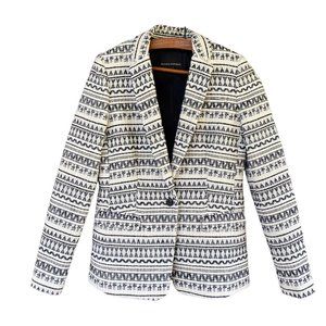 Banana Republic B/W Blazer